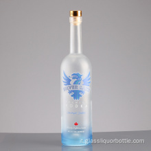Bottiglia in vetro whisky trasparente personalizzato